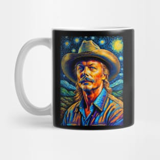 Alan jackson in starry night Mug